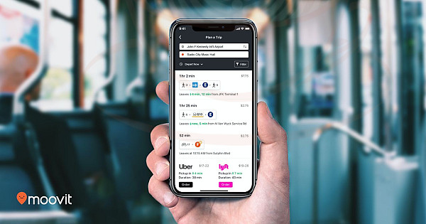 Moovit — приложение, которое предоставляет информацию об общественном транспорте, маршрутах и расписаниях. изображение 1