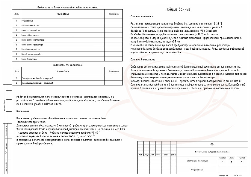 Проект ОВ. Дом 110 м2 изображение 2