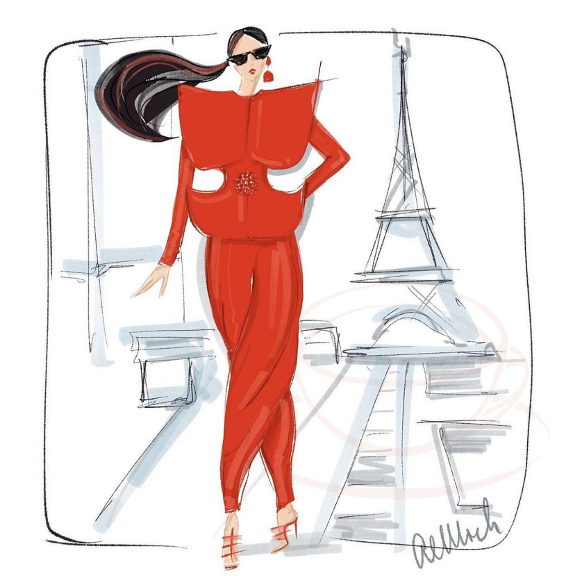 Фэшн-иллюстрация/ Fashion illustration изображение 4