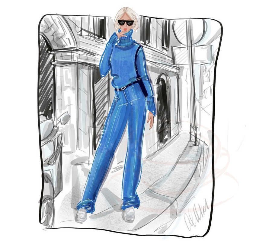 Фэшн-иллюстрация/ Fashion illustration изображение 5