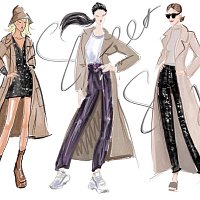 Фэшн-иллюстрация/ Fashion illustration